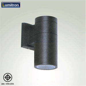 โคมไฟติดผนัง#LMWL-17 ก 6.5 ส17ซม. LED MR16 สีดำ โคมเปล่า (1 แถม 1)