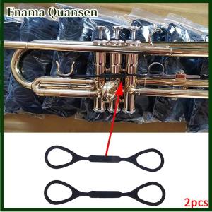 Fnama 2ชิ้นเครื่องดนตรีทรัมเป็ตเปลี่ยนเสียงเชือกซิลิโคนแบบพกพาบำรุงรักษาเครื่องดนตรีอุปกรณ์มืออาชีพ