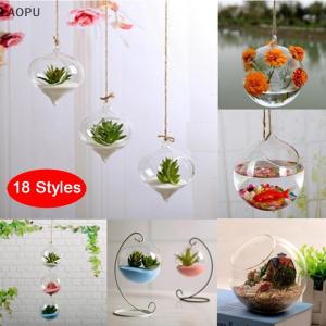 🎉【Low price】🎉LAOPU Hanging Transparent Ball Flower Planter Vase Terrarium Landscape Container