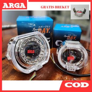Sports Day Lampu Headlamp BILED 3 Inch 25 Inch Gratis Breket