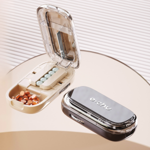 Portable Dispenser Pill Box Quarter of the Precision Dispenser Pill Cutter One Point Two Cutter