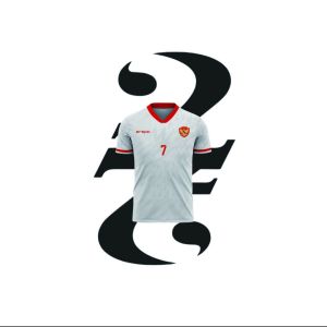 JERSEY TIMNAS INDONESIA AWAY TERBARU  FULL PRINTING