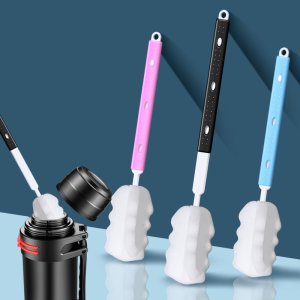 แปรงล้างขวด แปรงล้างแก้ว ที่ล้างขวดนม แปรงล้างขวดนม แปรงฟองน้ำ ฟองน้ำล้างขวด แปรงล้างขวดนมฟองน้ำแน่น ทำความสะอาดBottle Brush