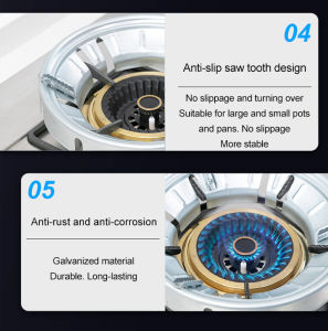 Shelf Bracket Non-slip Thickening Save Time and Effort Stainless Steel Energy-saving and Windproof