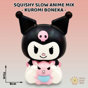 TAIYO Squishy Slow Anime Mix Squeeze Karakter Superhero Kartun Squishi Stress Release Mainan Anak