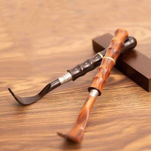 LIGHTER พับเก็บได้ เครื่องนวดรอยขีดข่วน พักผ่อนอย่างผ่อนคลาย แบบพกพาได้ กล้องส่องทางไกล backscratcher ทนทานต่อการใช้งาน ที่จับไม้จับ ที่ขูดจี้ด้านหลัง เด็กสำหรับเด็ก