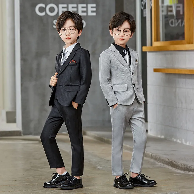 Children's spring casual suits boys jackets Korean style blazers Outwear |  eBay