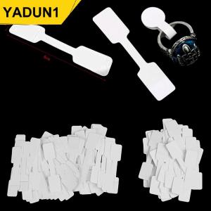 YADUN 50 100pcs BLANK Price Tags สร้อยคอแหวนเครื่องประดับป้ายสติกเกอร์กระดาษ
