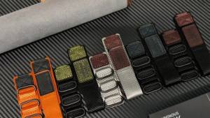 HEMSUT Quick Release 16mm Military Tactical Watch Band for    Shock-Resistant Nylon & Leather Strap    Compatible with GA-100 DW-5600 DW-6900 GW-M5610 GBD-800 Series & More