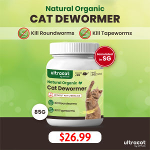 100% Organic Cat Dewormer Ultracat Without Any Chemicals Drontal Cat Dewormer
