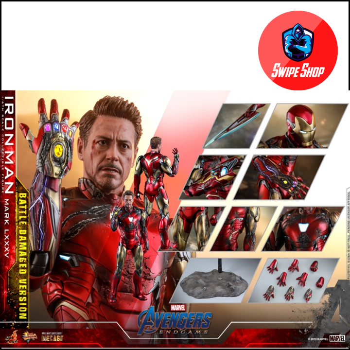 Hot Toys Avengers Iron Man Mark LXXXV (Battle Damaged