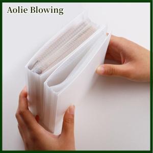 Aolie 40 Pages A6 Postcards Pocket Storage Book Transparent Home Picture Album