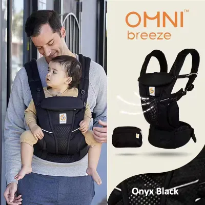 E r g o b a b y Carrier Ergonomics Kangaroo Infant Omni Breeze All-In-One Breathable Air Mesh 0-48 Months 3-20kg