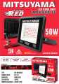 Galeri Online - Lampu Sorot DC 50 Watt Tembak 12V IP65 Mitsuyama MS-9650DC Floodled / Lampu Sorot LED 50 Watt / Lampu Tembak LED 50 Watt / Lampu Sorot Tembak DC Aki Jepit Cahaya Cool White Putih atau Cahaya Warm White atau Cahaya Merah atau Cahaya Hijau. 
