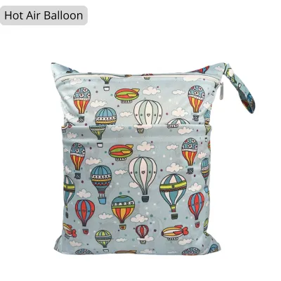 [3 for $9.90] Baby Waterproof Wet Bag 36x30cm For Diapers And Nappies Travel Outdoor Stroller Toiletries Bag