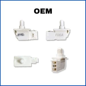 Sharp/Hitachi A092 SJ-171M-SL 175M-SS 176M 269S 272T 273T 285M 288M 364QSW 364E 392T 429QSW Refrigerator Fridge Door Fan Light Switch 3 Pins (8515) FIXIA