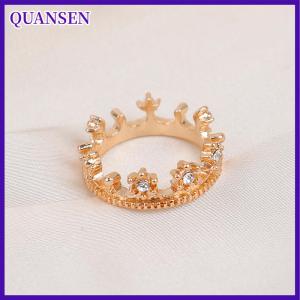 QUANSEN 1:12 dollhouse Miniature MINI METAL Crown Princess Headwear ของเล่นรุ่น