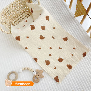 Ivorybaby 50*25cm towel for baby cotton muslin burp cloth baby face towel