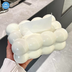 Cloud Design Tissue Boxes Storage Napkin Holder Paper Case Organizer Ornament Craft Desktop Tissue Holder Kitchen Tissue Box