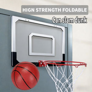 Children Basketball Sports Funny Game Kids Mini Home Exercise Basketball Hoop Set Wall Frame