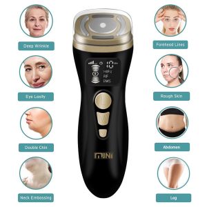 COD Mini HIFU ultrasonic machine EMS lifting and tightening skin rejuvenation home beauty instrument