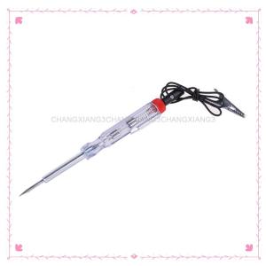 ซื้อ 1 ชิ้นลด 10 บาท ระบบทดสอบวงจรแรงดันไฟฟ้ารถยนต์6-24V ปากกาทดสอบความต่อเนื่องของหัววัดยาวเป็นปากกาทดสอบไฟฟ้าพลาสติก + เหล็กคาร์บอน