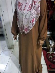 Abaya Dress | Size S M L XL XXL | Gamis Terbaru Gamis Woolpeach Premium