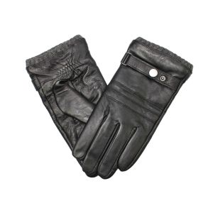 WINTER TIME Men Leather Gloves
