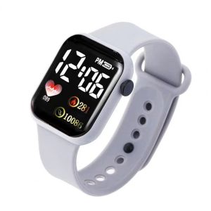 Waterproof Digital Bracelet Watch Electronic LED Sport Watch Wrist Watch Couple Watch Holiday Gift