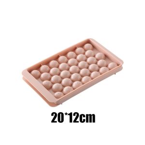 NOBLELYN PP Ice Cube Tray DIY Moulds 33 Ice Balls Popsicle Mold  BPA-Free Frozen Whiskey Ball