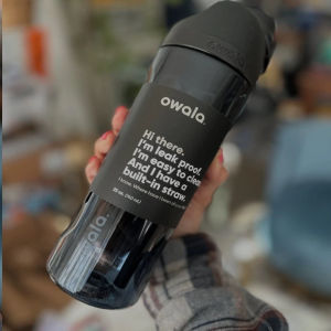 Owala FreeSip 25oz Tritan Water Bottle Leak Proof BPA Free Clear Tumbler with Straw