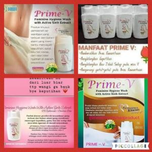 BBM-Sabun Cair Pembersih Feminine Hygiene Wash PRIME V WANGI&HARUM