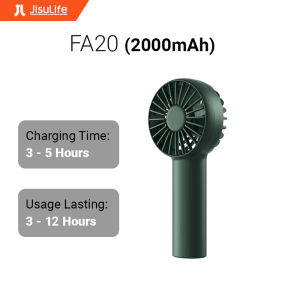 JISULIFE MINI HANDHELD FAN FAST CHARGING POCKET FAN 12H WORKING TIME (12 MONTHS WARRANTY]) (FA20)