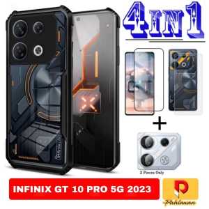 PAKET 4 IN 1 CASE INFINIX GT 10 PRO 5G / NOTE 12 VIP SOFT HARD CASE SUPER SLIM EXCELLENT