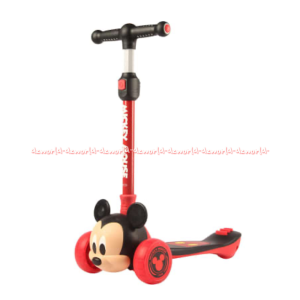 Disney Scooter 3Dimensi Toys Story Green Skuter Anak 3Roda Skuter Roda Tiga Buzz hellokity Mickymous