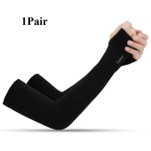 1Pair Men Women Breathable Arm Sleeves/Ice Arm Sleeve Cover Protection Hand Cover Cooling Arm Sleeve