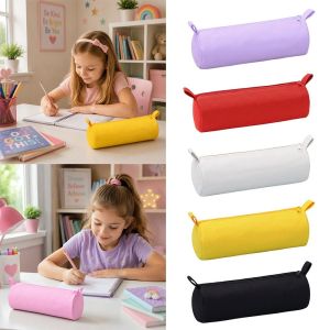 NIFINE Oxford Cloth Pen Bag Large Capacity Back To School Pencil Case Portable Fresh Stationery Bag Gift