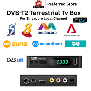 Local Warranty DVB-T2 Digital TV Box Receiver DVB-T2 Tunner dvb t2 box Digital TV Tuner Active Antenna UKOBOX