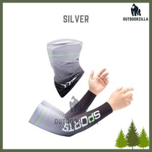 SPORTS Sarung Lengan UV Protection Arm Sleeve Rider Mask Head Scarf Hand Sock Cover Outdoor Hiking Fishing