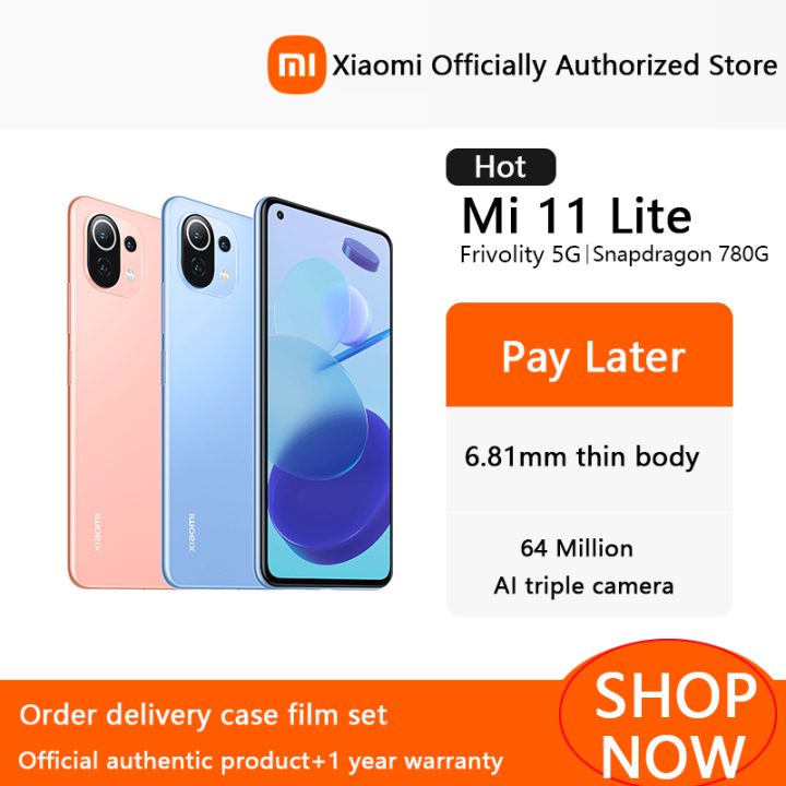 Smartphone Xiaomi Mi 11 Lite inch6.55 5G 6/8GB+128GB Battery 4250mAh