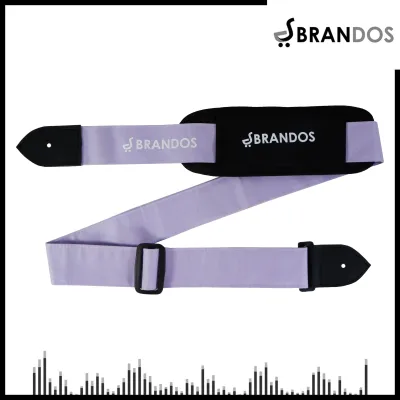 Strap Gitar Bonus Pick dan Padded Busa Pundak BRANDOS Tali Sabuk Guitar S-1080