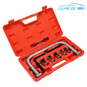 10pcs A Set Valve Spring Dismounting Clamp Engine Valve Spring Dismounting Pliers for Auto Repair Without Disassembly