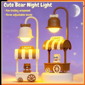 Cute Bear RGB LED Night Light / USB Rechargeable  Chargable Night Light table light lamp