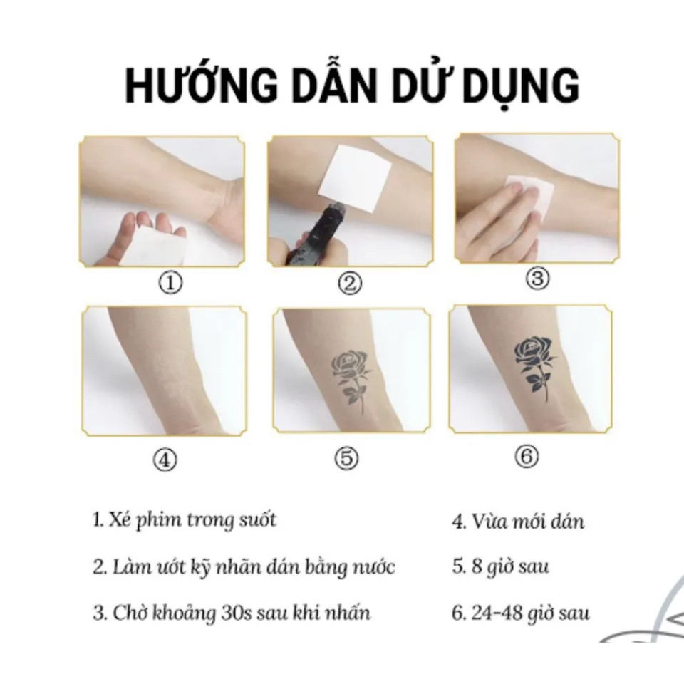 HÌNH XĂM NHÓM 1] - Hình xăm tạm thời 15 NGÀY - chống nước, cọ xát BST  NHÓM/SET | Shopee Việt Nam