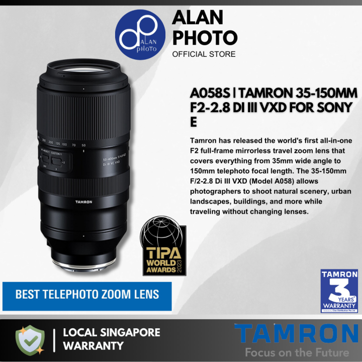 [𝗖𝗡𝗬 𝟮𝟬𝟮𝟲 𝗣𝗥𝗢𝗠𝗢𝗧𝗜𝗢𝗡] [Sony E] Tamron 50-400mm F4.5-6.3 Di III VC VXD ...