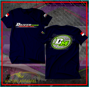 KAOS DRIVER MUDA INDONESIA COTTON COMBED 24S (LEBIH TEBAL DARI 30S) ADEM NYAMAN DI PAKAI DAYA SERAP KERINGAT TINGGI