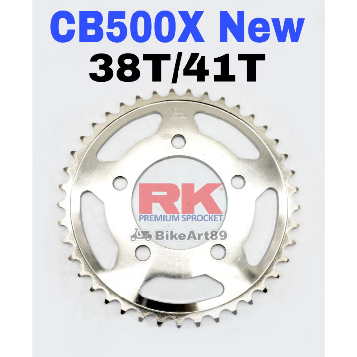 RK Sprocket Rear Sprocket Honda CB500X New 38T/41T Premium