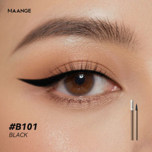 0.01mmUltra-Fine Waterproof Eyeliner Quick-drying Smudge-Proof Long-Lasting Even Color E01