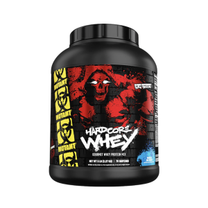 MUTANT Hardcore Whey Protein Isolate (5lbs)  Whey Protein Muscle Building Lean Muscle & Solid Susu gym-Free Sample