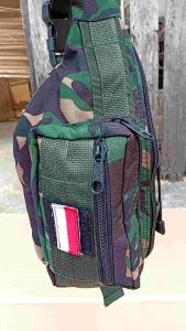 Tas Waist Bag Army Loreng: Praktis & Nyaman